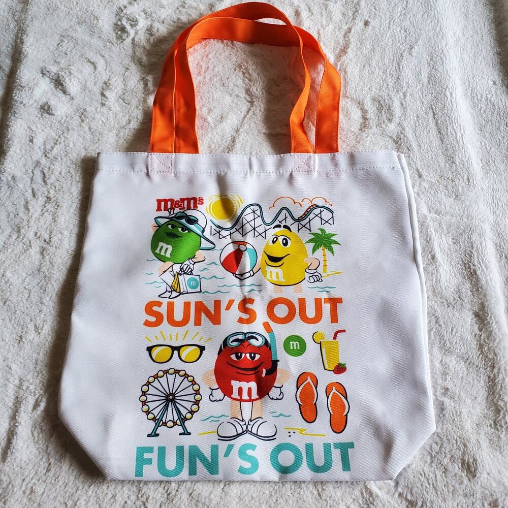 M&M's Character Canvas Tote Bag